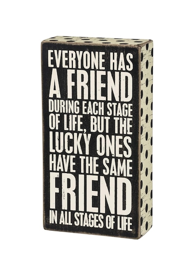 Friend Tüm Fazlı Der Life Box Sign