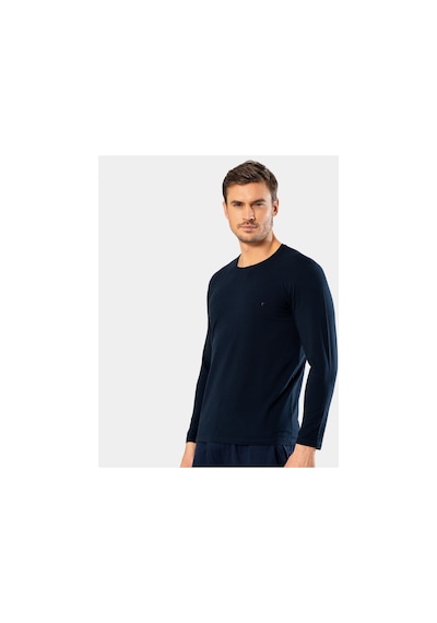 Cacharel Erkek Uzun Kollu T-shirt 1333/lacivert 001