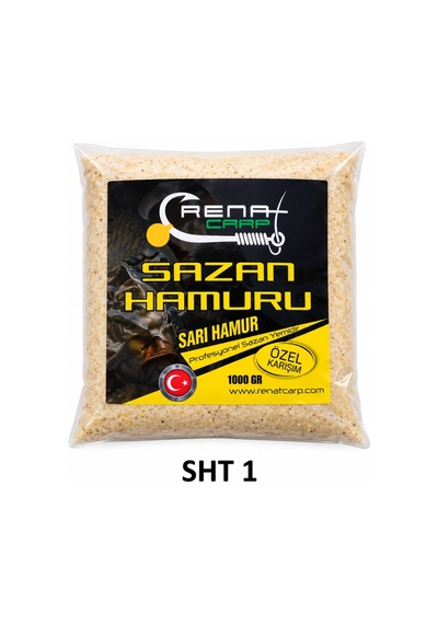 Renat Carp Sarı Sazan Hamuru Tozu 1000 Gr Renat Carp Sarı Sazan Hamuru Tozu 1000 Gr