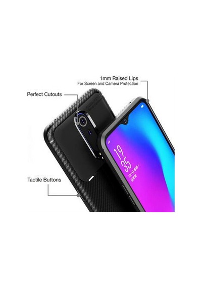 Oppo Rx17 Pro Karbon Görünüm Negro Silikon Kilif 545542580
