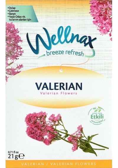 Wellnax Askılı Dolap Ve Çekmece Kokusu Valerian 2 Adet