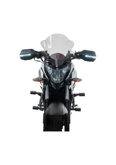 Gp Kompozit Honda Nc 700 X-s / Nc 750 X-s 2012-2023 Uyumlu Led Sinyalli Elcik Koruma Siyah
