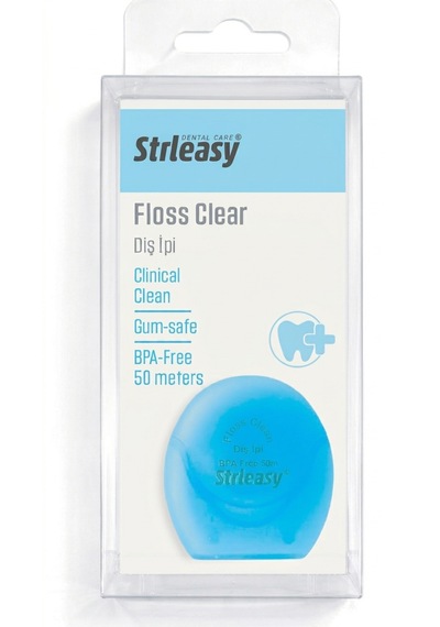 Strleasy Diş İpi Floss Clear 50 M