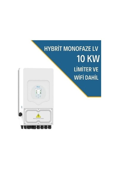 10kw Hibrit Monofaze İnverter Lv