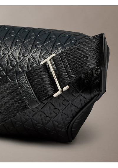 Calvin Klein Erkek Marka Logolu Günlük Kullanıma Uygun Siyah Bel Çantası Lv04d3205g Ub1