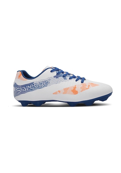 Slazenger CYPRUS KRP Çocuk Halı Saha Beyaz / Saks Mavi Futbol Ayakkabısı
