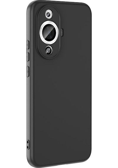 Huawei Nova 12s Uyumlu Kılıf Zore Mara Lansman Kapak-siyah