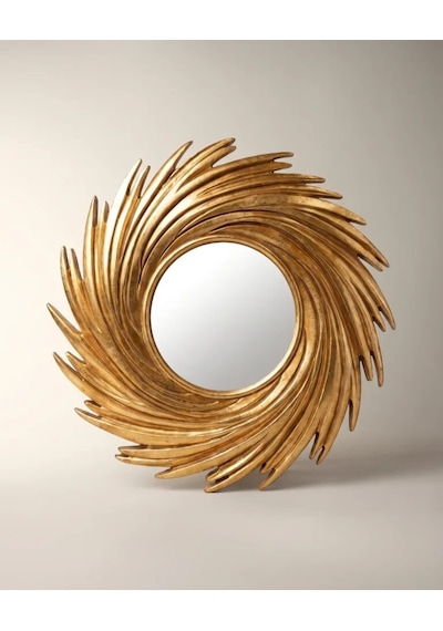 Lion 60 Cm Altın Ayna Renkli