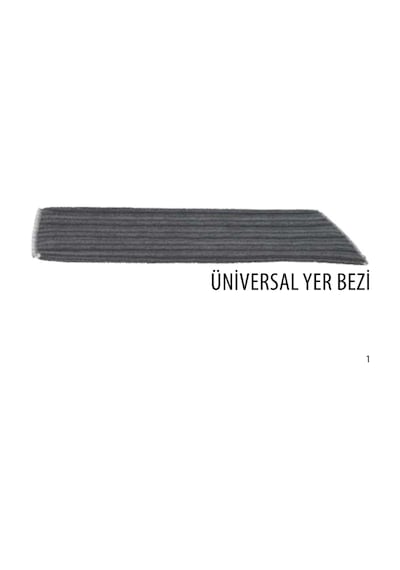 Vikan Mop Üniversal Bez