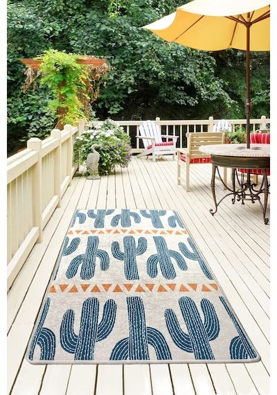 Cactus Tıme Djt 120X180 Cm Balkon Ve Teras Halısı