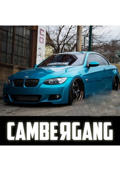 Oto Sticker Cambergang Ön Cam Yazısı Araba Stickeri 59Cm 1 Adet