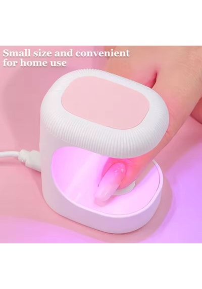 Mini Uv Lamba 6w Kalıcı Oje Nail Art Dizayn Süsleme Jel Tırnak