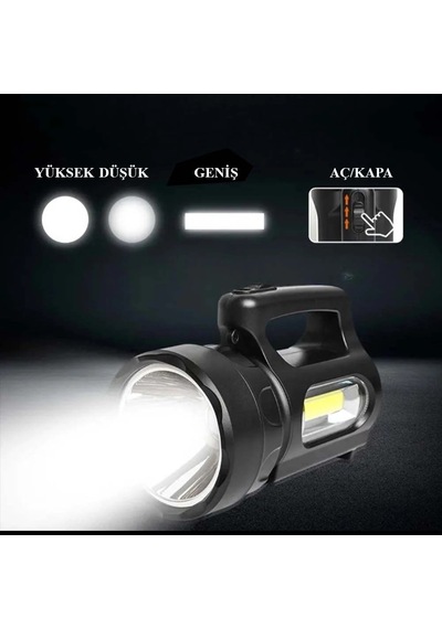 900 Lümen Ultra Güçlü El Feneri Wt-613 Crchmgo Çok renkli