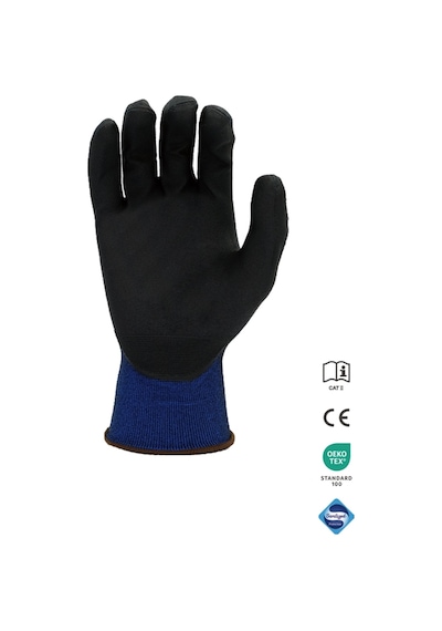 Hanvo Nxg A-8130 Köpük Kaplı Eldiven Siyah