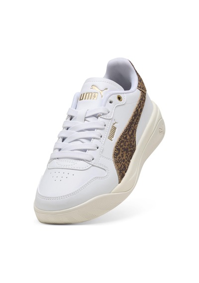 408247-02 Puma Court Bae Feline Kadın Spor Ayakkabı Beyaz 408247-02 Beyaz - Kahverengi