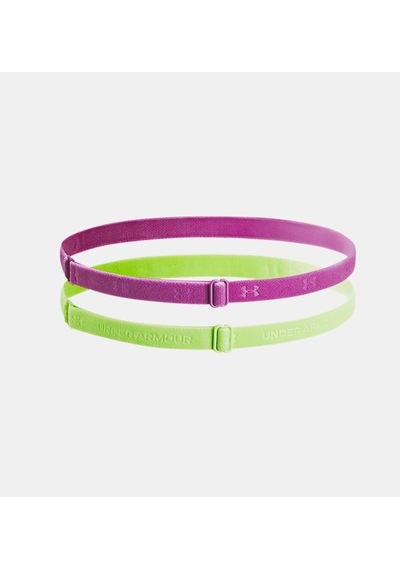 Under Armour Kadın Ua Ayarlanabilir Mini Saç Bandı 1376723-665 Optic Purple Morph Green Mor - Yeşil
