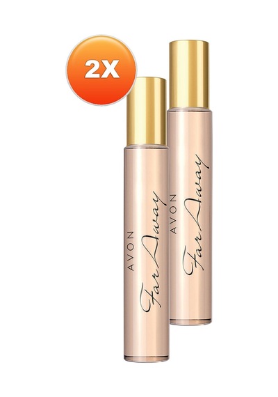 Far Away Kadın Parfüm Çanta Boyu Edp 10 Ml. İkili Set Oryantal - Vanilya