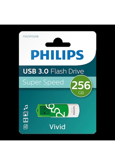 Phılıps 256gb Usb 3.0 100/150 Mb/s Fm25fd00b/00