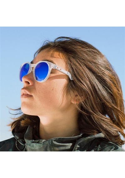 Oakley Hstn Polize Güneş Gözlüğü Olive Ink Prizm Tungsten Polar