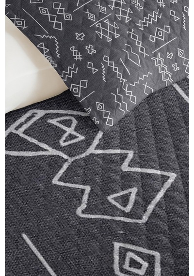 Antrasit Geometrik Genç Odası Tek Kişilik Pike Takımı - Bohem Beyaz 160x220 Cm Kapitone Yatak Örtüsü Kuşluk Vadi Fısıltısı Antrasit Geometrik Genç Odası Tek Kişilik Pike Takımı - Bohem Beyaz 160x220 Cm Kapitone Yatak Örtüsü Kuşluk Vadi Fısıltısı
