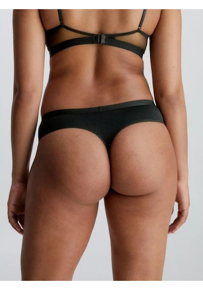 Calvin Klein Modern Thong Kadın Siyah Tanga