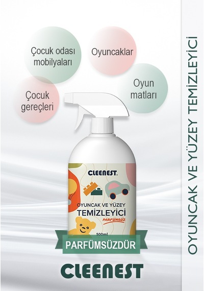 Cleenest Oyuncak ve Gereç Yüzey Temizleyici 500 ML