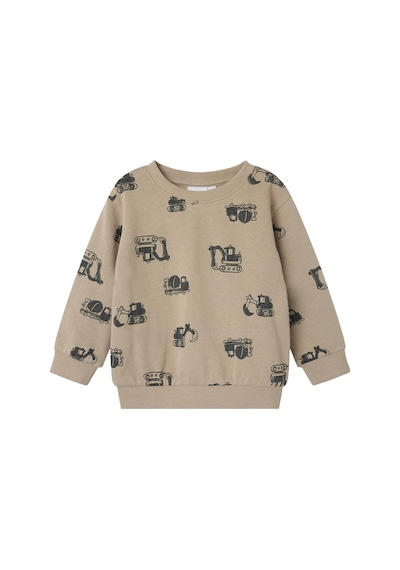 Name It Nmmvıldar Ls Nreg Sweat U Kahverengi Erkek Çocuk Sweatshirt 000000000102263476 Kahverengi