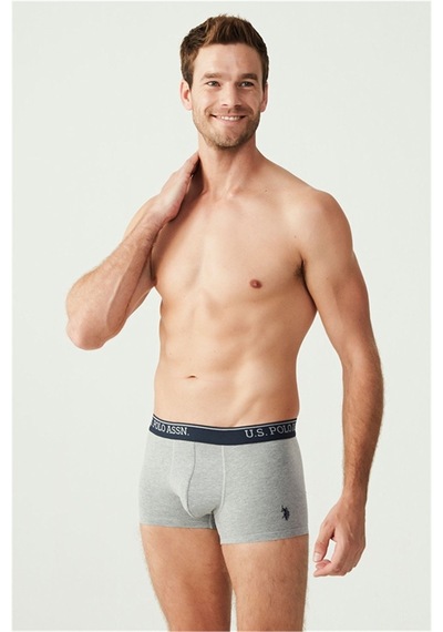 U.S. Polo Assn. U.s Polo Assn. 80263 Erkek 3 Lü Boxer-lacivert&grimelanj&indigobaskılı Lacivert
