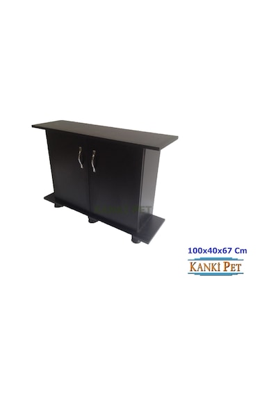 Kanki Pet Kp103 Mdf Akvaryum Sehpa Siyah 100 x 40 x 67 CM