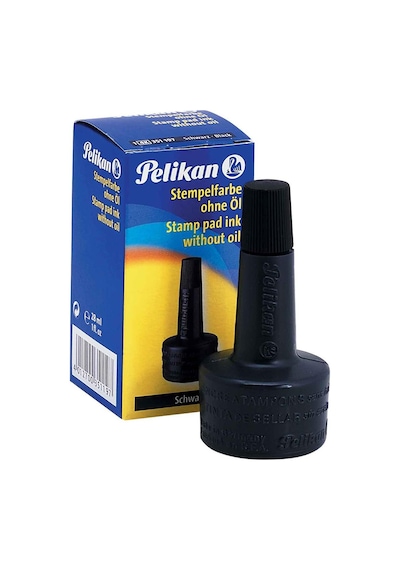 Pelikan 30Cc Siyah Istampa Mürekkebi