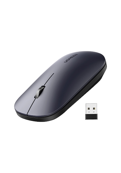 Ugreen 2.4ghz Sessiz Tuşlu Kablosuz Optik Mouse, Siyah, 90372 -