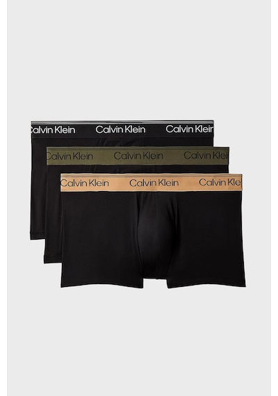 Calvin Klein Logolu 3 Pack Boxer Lv00nb4409hue Erkek Boxer Lv00nb4409 Hue Siyah
