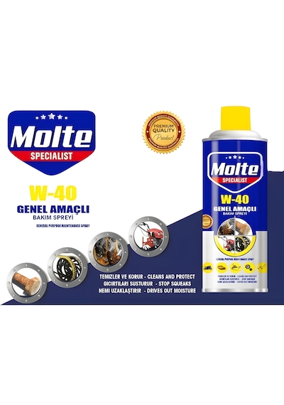 Molte Genel Amaçlı Bakım Spreyi W-40