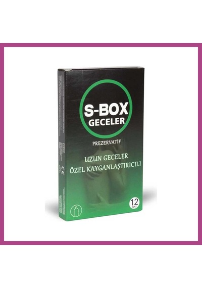 Gees Global S-box Özel Prezervatif 12li Gbzs