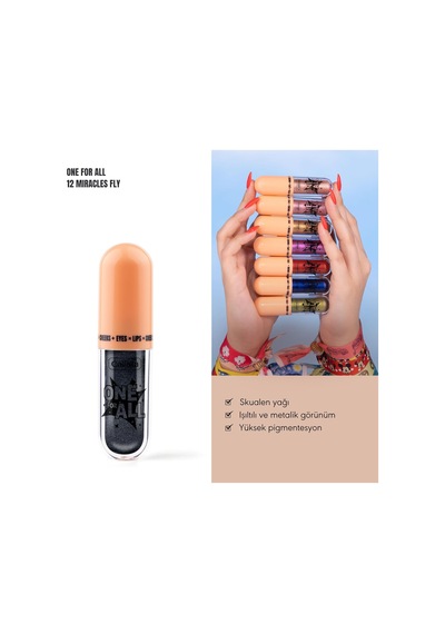 Lexroo One For All 12 Miracles Fly Eyes & Lips & Cheeks Likit Göz Farı