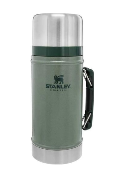 Stanley Klasik Vakumlu 0.94 L Çelik Yemek Termosu Siyah