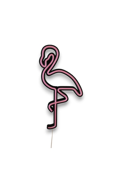 Flamingo Neon Led 3d Baskı Pembe
