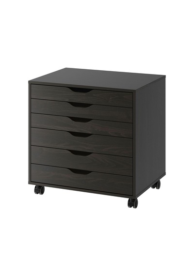 Keson, Çalışma Dolabı 67x66 Cm, Venge Renk Tekerlekli Ofis Dolabı