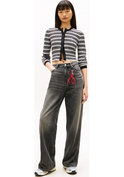 Tommy Hilfiger Claire Hr Wd Bj5082 Kadın Denim Black Jean-16403 Siyah