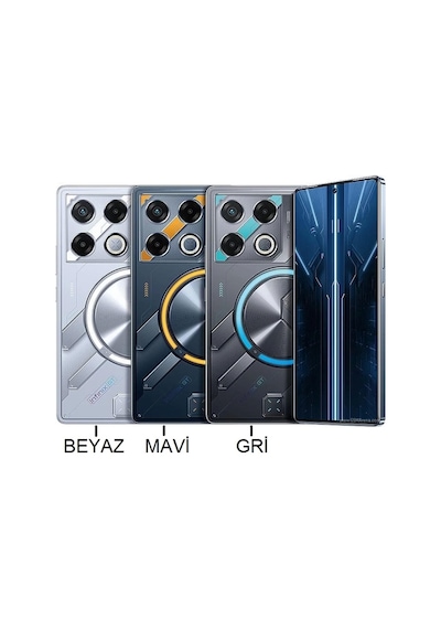 İnfinix Gt 20 Pro Arka Kapak Pil Kapağı Gri