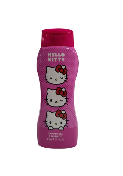 Hello Kitty Shampoo & Gel 500 Ml Tüm Saçlar
