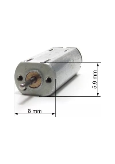 K30 Mikro DC Motor 3V - Güneş Solar Model Motoru