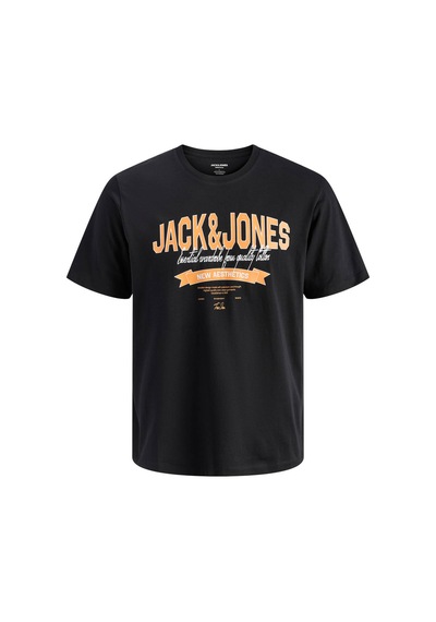Jack & Jones Jjelogo Tee Ss O-neck 2 Col Ss26 Sn Siyah Erkek T-shirt 12288016 Black