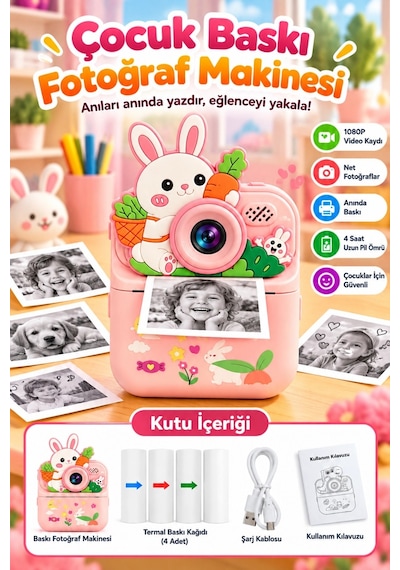 Seyu Y900 Çocuk Kamerası Fotoğraf Makinesi