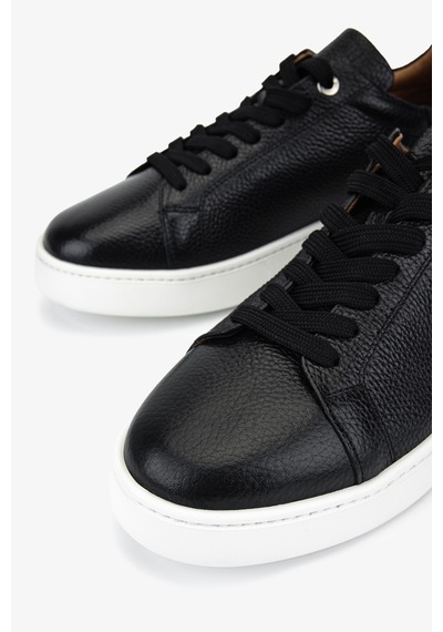 Valmenti Erkek Hakiki Deri Siyah Sneakers & Spor Ayakkabı 04 4401 Erk Ayk Y26 Sıyah