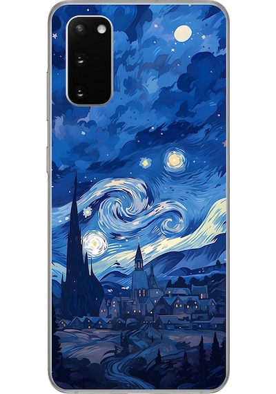 Samsung Galaxy S20 Uyumlu Şeffaf Kılıf Aesthetic 8 Tasarımlı