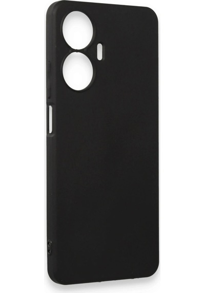 Uryport Realme C55 Kılıf First Silikon - Siyah