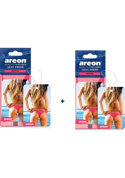 Areon Fresh Tropical Oto Araç Kokusu Oto Araç Kokusu 2li