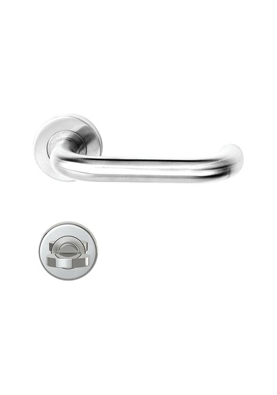 Condı 803 Saten Krom Rozetlı Kapı Kolu Saten Rozetli Wc Tk