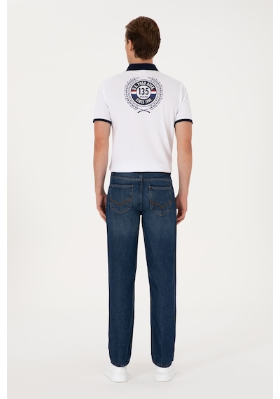 U.S. Polo Assn. Erkek Mavi Relax Jean Pantolon 50304629-DN0030